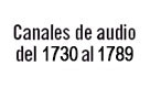 Canal: CANALES DE AUDIO